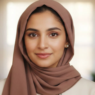 Royal Georgette in Rose Taupe