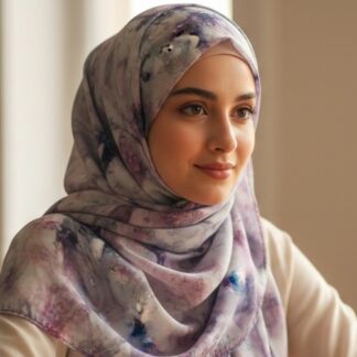 Premium Chiffon in Autumn Whisper