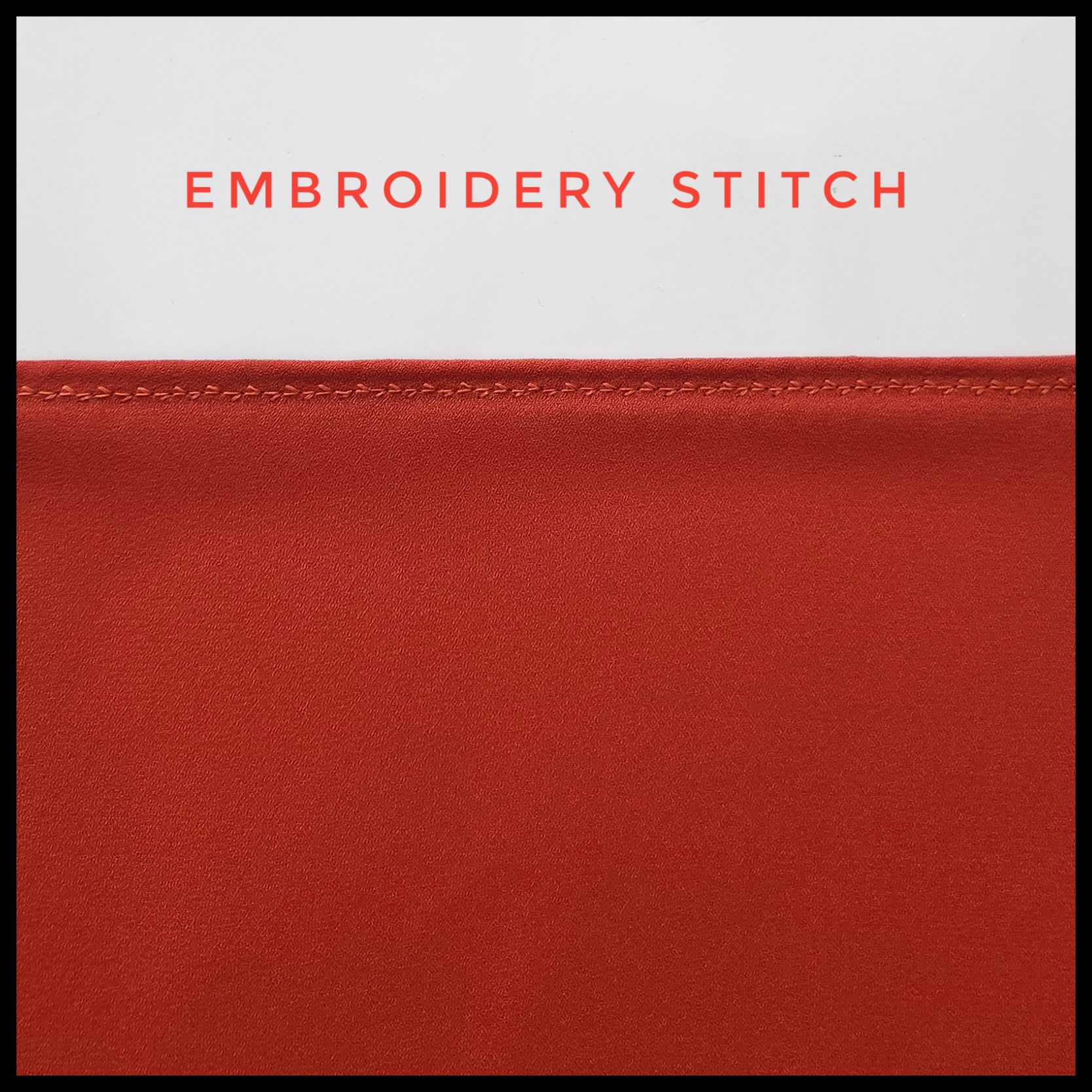 Royal Georgette Hijab Scarf – Rust Elegance - Image 3