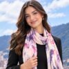 Premium Chiffon Stole In Autumn Whisper