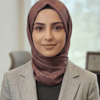 Premium Satin Hijab Scarf In Vintage Plum By Haya Drapes